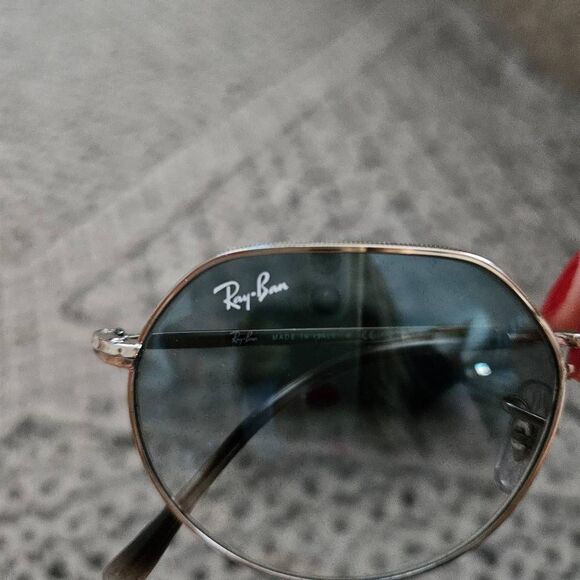 Ray-Ban Jack Sunglasses in Polished Silver - Picture 2 of 5